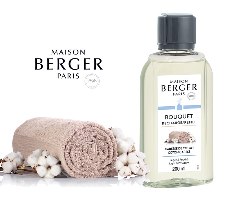 Наповнювач (Аромадифузор) Maison Berger 200 ml. Cotton Caress (6287-BER) 6287-BER фото