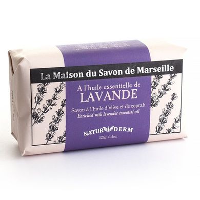 Органічне мило La Maison du Savon Marseille - NATUR I DERM - LAVANDE 125 г M12615 M12615 фото